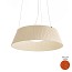 Reverse BASIC A - ø80 Pendant - Pleated Ribbon Fabric