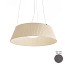Reverse BASIC A - ø80 Pendant - Pleated Ribbon Fabric