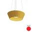 Reverse BASIC B - ø60 Pendant - Pleated Fabric