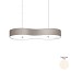 Ottovolante L-100 Suspension Lamp - Pleated Ribbon Fabric