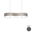 Ottovolante L-100 Suspension Lamp - Pleated Ribbon Fabric
