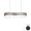 Ottovolante L-100 Suspension Lamp - Pleated Ribbon Fabric