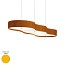 Ottovolante L-150 Suspension Lamp - Pleated Ribbon Fabric