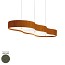 Ottovolante L-150 Suspension Lamp - Pleated Ribbon Fabric