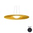Mood ø120 Suspension Lamp With Pleated Ribbon Fabric