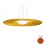 Mood ø150 Suspension Lamp With Pleated Ribbon Fabric