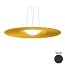 Mood ø150 Suspension Lamp With Pleated Ribbon Fabric