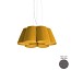 Florinda 6 Suspension Lamp - Pleated Ribbon Fabric