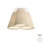 Florinda 3 Ceiling Lamp - Pleated Fabric