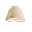 Florinda 3 Ceiling Lamp - Pleated Fabric