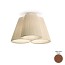 Florinda 3 Ceiling Lamp - Pleated Fabric
