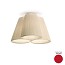 Florinda 3 Ceiling Lamp - Pleated Fabric