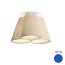 Florinda 3 Ceiling Lamp - Pleated Fabric