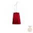 Florinda 1 Suspension Lamp - Pleated Fabric