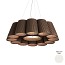 Florinda 12 Suspension Lamp - Pleated Fabric
