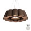 Florinda 12 Suspension Lamp - Pleated Fabric