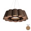 Florinda 12 Suspension Lamp - Pleated Fabric