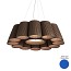 Florinda 12 Suspension Lamp - Pleated Fabric