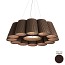 Florinda 12 Suspension Lamp - Pleated Fabric