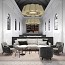 Florinda 12 Suspension Lamp - Pleated Ribbon Fabric