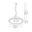 Idea Ø140 Pendant - With White Structure
