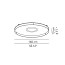 Idea Ø140 Ceiling Lamp With Graphite Structure