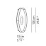 Idea Ø100 Wall Lamp With White Structure