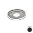 Idea Ø66 Wall Lamp With Graphite Structure