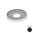 Idea Ø80 Wall Lamp With Graphite Structure