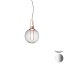Orb ø25 Pendant - Globe Smoked PMMA