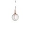 Orb ø25 Pendant - Globe Smoked PMMA