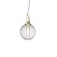 Orb ø40 Pendant - Globe Smoked PMMA