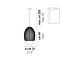 Riketta Large Suspension Lamp