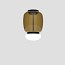 Faro Large Ceiling Lamp With Matt Black Frame