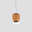 Faro Large Suspension Lamp With Matt Black Frame