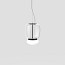 Faro Large Suspension Lamp With Matt Black Frame