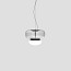 Faro Small Suspension Lamp With Matt Black Frame