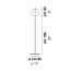 Jube Floor Lamp - Matt Steel Structure