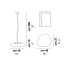 Modulor Large Suspension Lamp