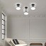 Faro Small Ceiling Lamp With Matt Black Frame