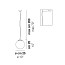 Oro 25L Suspension Lamp