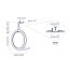 Roda 150-V Suspension Lamp With Recessed Canopy
