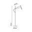 Palosanto B 5/60 Outdoor Floor Lamp