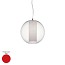 Bolla Ellisse ø50 Pendant - Cotton Fabric