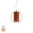 Bolla Ellisse ø50 Pendant - Pleated Ribbon Fabric
