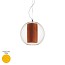 Bolla Ellisse ø50 Pendant - Pleated Ribbon Fabric