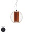 Bolla Ellisse ø50 Pendant - Pleated Ribbon Fabric