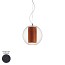 Bolla Ellisse ø40 Pendant - Pleated Ribbon Fabric