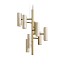 Black Note Chandelier - Gold