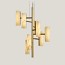 Black Note Chandelier - Gold